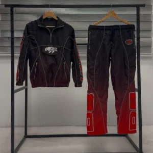Wind Breaker Jacket and Pant with Reflector Piping